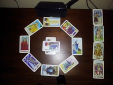 Celtic Fortunes Wheel Spread (a tarot reading for my self)
