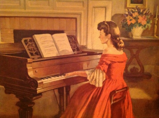 piano girl {w.BlackVelvetRose}